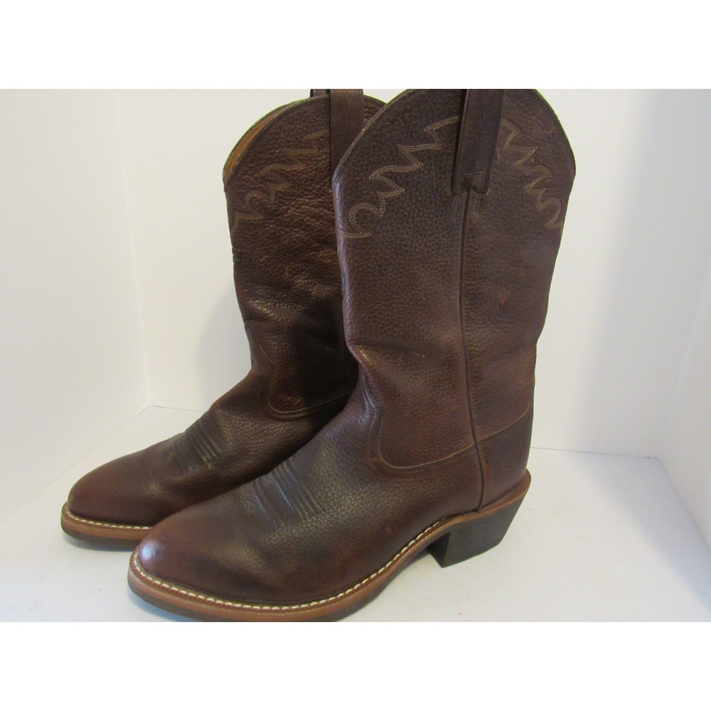 Ariat Heritage Western Brown Leather Cowboy Boots Mens 11D Style 33627